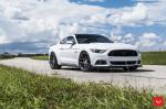 Ford Mustang GT on Vossen Wheels (VFS6) 2017 года